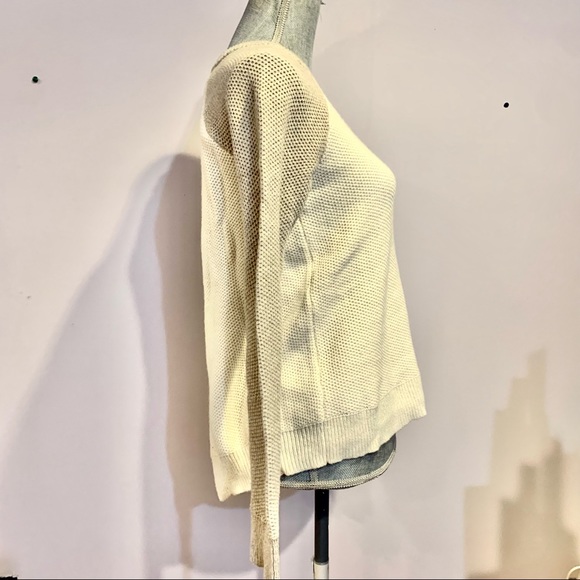 Madewell Province Crossback Waffle Knit Sweater - Picture 5 of 6